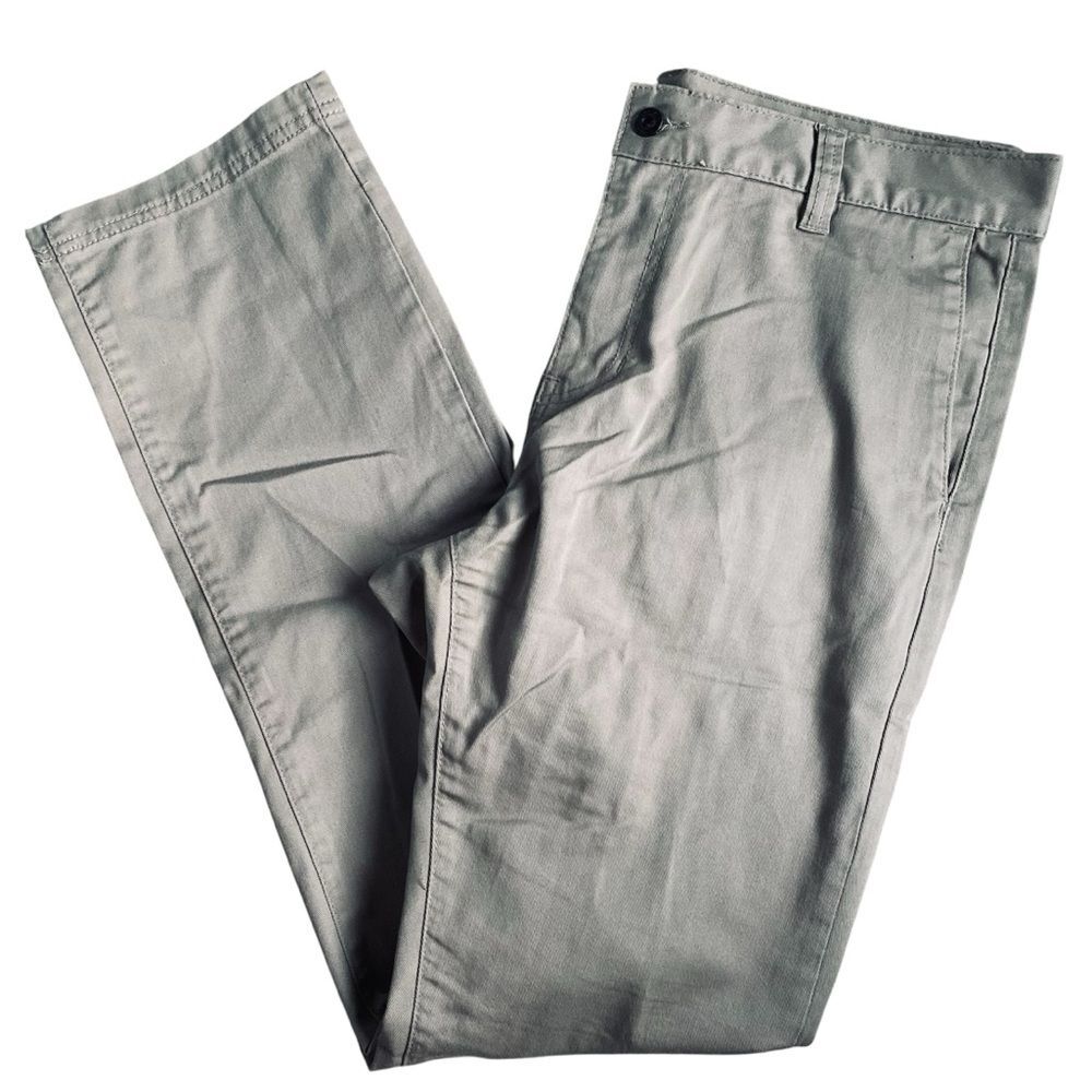 Prana Table Rock Chino Pants Size 34 Tan | Organic Twill 5 Pocket Hiking Casual
